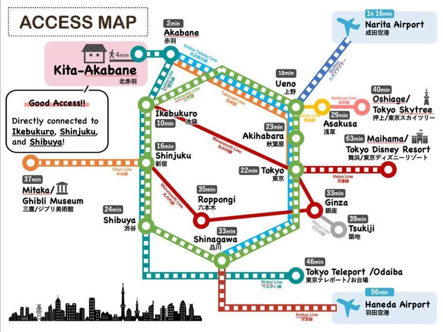 Apartment On Jr Line, Direct To Ikebukuro, Shinjuku/shibuya 01 Präfektur Tokio